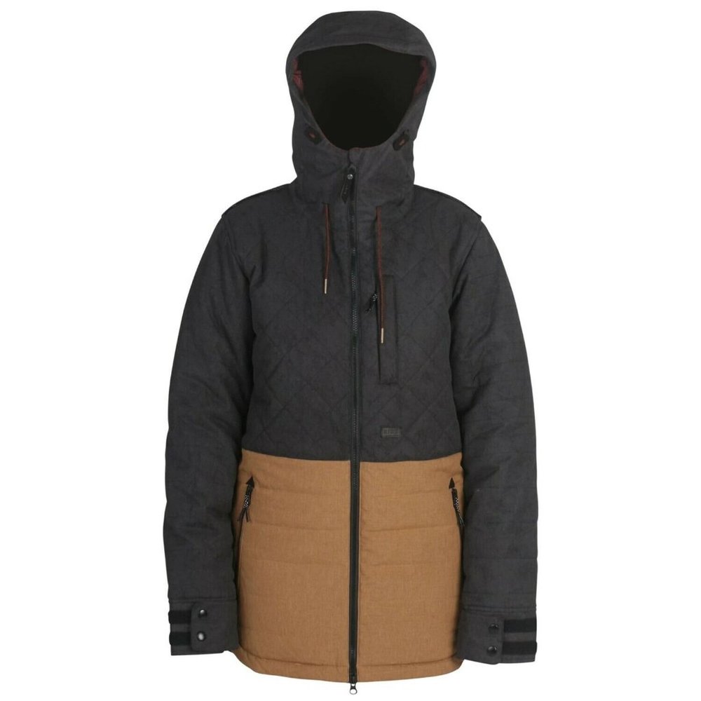 RIDE Snowboard Women's MARION Snow Jacket - WaxdBlack/TobaccoMlng - Small